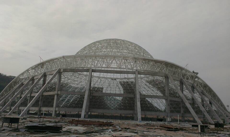 仪征体育场馆网架工程