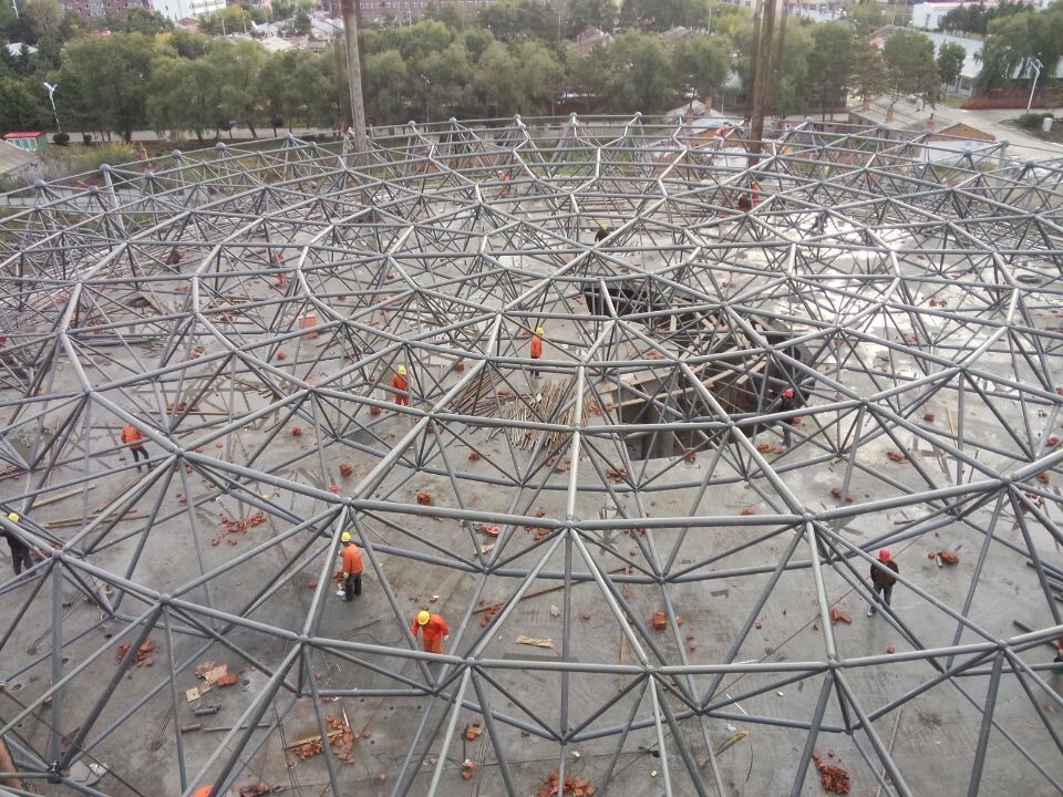 仪征全民健身中心网架